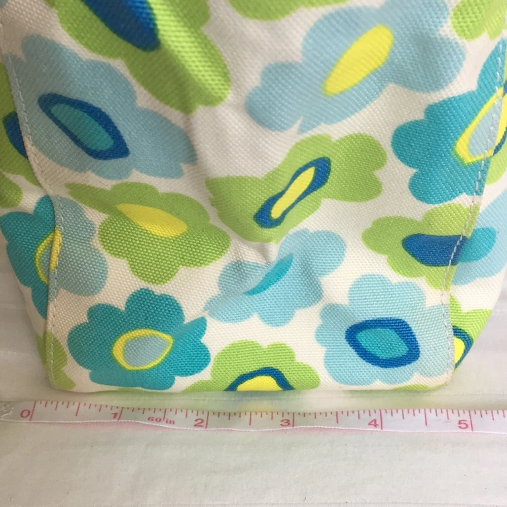 Jim Thompson Multicolor Floral Canvas Handbag - Picture 12 of 15